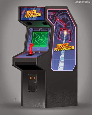 Illustration for article titled If the Arcade Game from Tron Existed, It'd Look a Lot Like This